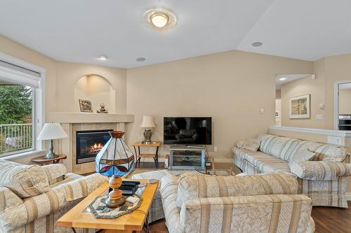 3311 Mcbride Road, Blind Bay, BC - Indoor Photo Showing Living Room With Fireplace