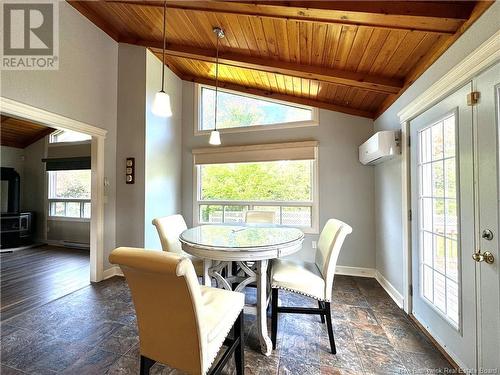 49 610 Route, Upper Hainesville, NB - Indoor Photo Showing Dining Room