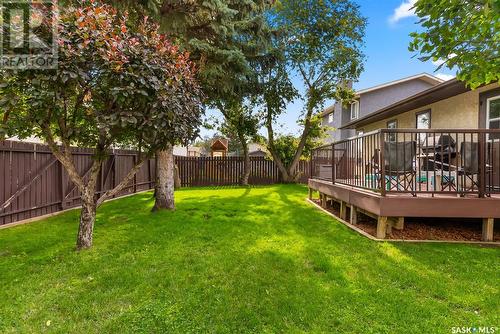 2806 Staples Bay E, Regina, SK - Outdoor With Deck Patio Veranda With Backyard