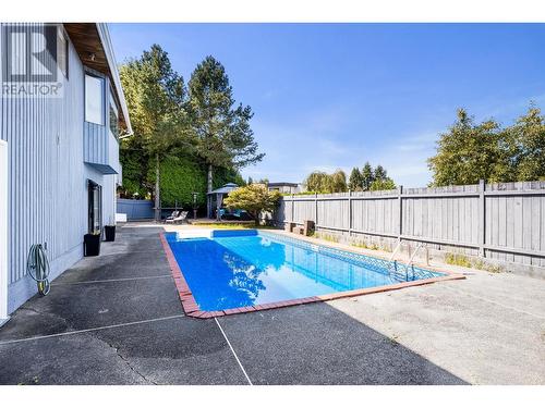 7871 Morley Street, Burnaby, BC - Outdoor With In Ground Pool With Backyard