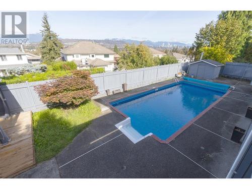 7871 Morley Street, Burnaby, BC - Outdoor With In Ground Pool