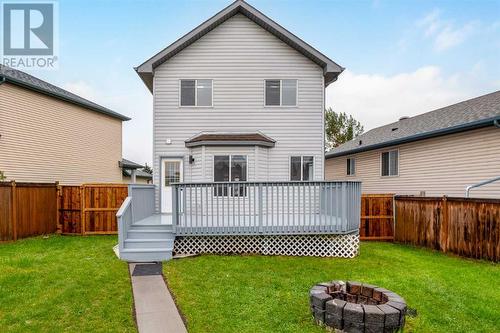 135 Mt Apex Crescent Se, Calgary, AB - Outdoor With Deck Patio Veranda With Exterior