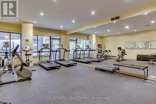 1102 - 280 Simcoe Street, Toronto, ON - Indoor Photo Showing Gym Room