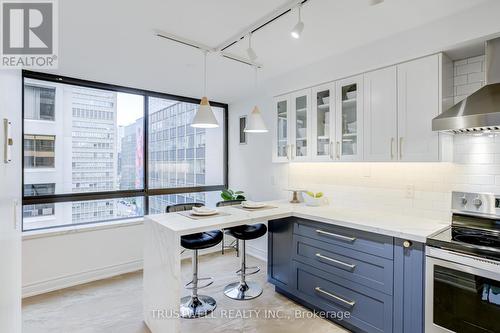 1102 - 280 Simcoe Street, Toronto, ON - Indoor Photo Showing Kitchen