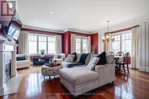 701 - 40 Trott Boulevard, Collingwood, ON - Indoor Photo Showing Living Room With Fireplace