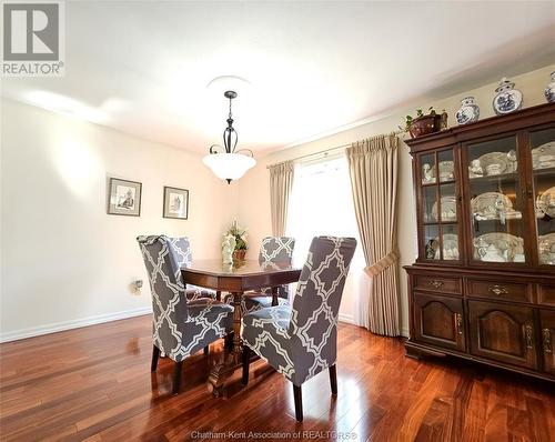 8 Lancefield Place, Chatham, ON - Indoor Photo Showing Dining Room