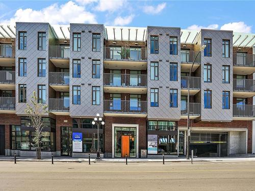 502-1628 Store St, Victoria, BC - Outdoor With Balcony With Facade