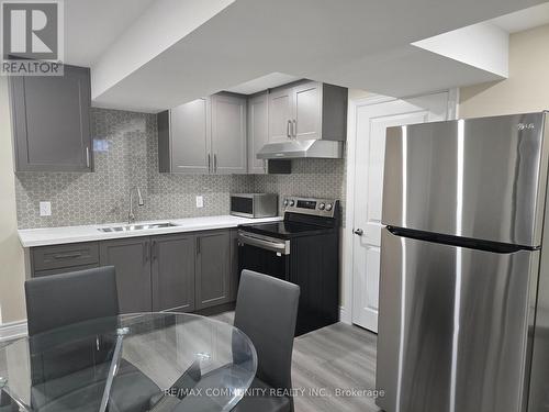 8 Hassard Short Lane, Ajax, ON - Indoor Photo Showing Kitchen With Upgraded Kitchen