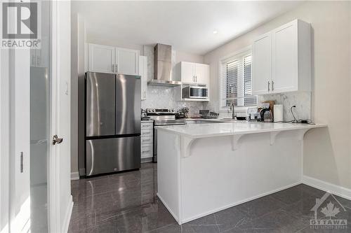 3072 Travertine Way, Ottawa, ON - Indoor Photo Showing Kitchen With Stainless Steel Kitchen With Upgraded Kitchen