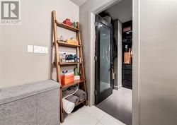 The ensuite also has a large walk-in closet with custom built ins - 