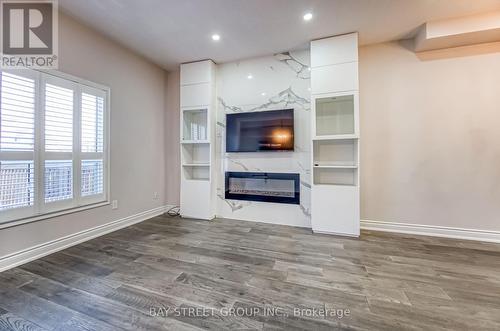 5 Debonair Street, Richmond Hill, ON - Indoor Photo Showing Living Room With Fireplace