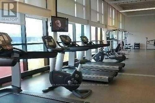 1002 - 33 Singer Court, Toronto, ON - Indoor Photo Showing Gym Room