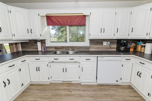 28021 17N Road, Stanley Rm, MB - Indoor Photo Showing Kitchen With Double Sink