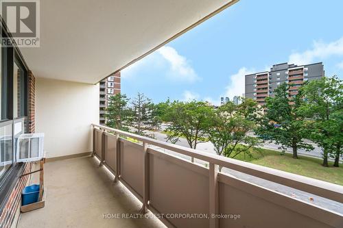 403 - 3120 Kirwin Avenue, Mississauga, ON - Outdoor With Balcony With Exterior