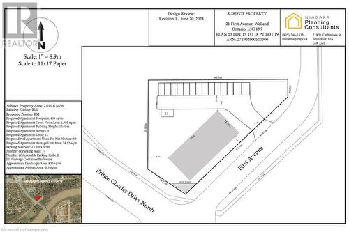 Proposed Site Plan - 21 First Ave, Welland, ON - Other