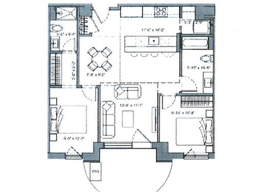 Drawing (sketch) - 413-32 Ch. Du Bord-Du-Lac-Lakeshore, Pointe-Claire, QC - Other