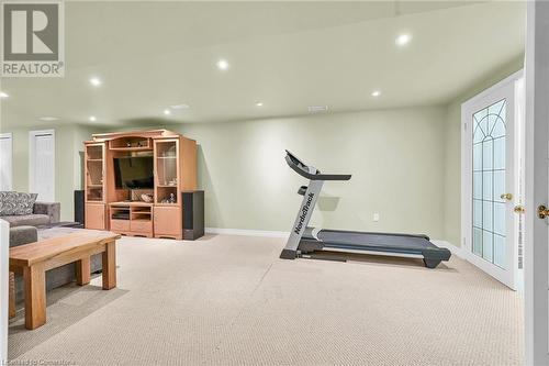 221 Mackenzie Crescent, Caledonia, ON - Indoor Photo Showing Gym Room