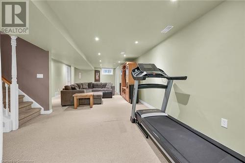 221 Mackenzie Crescent, Caledonia, ON - Indoor Photo Showing Gym Room