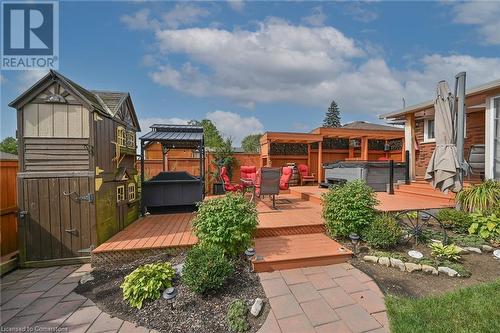 221 Mackenzie Crescent, Caledonia, ON - Outdoor With Deck Patio Veranda