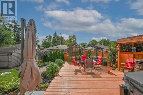 221 Mackenzie Crescent, Caledonia, ON - Outdoor With Deck Patio Veranda