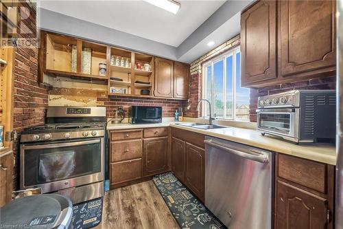 50 Golden Orchard Drive, Hamilton, ON - Indoor Photo Showing Kitchen With Double Sink