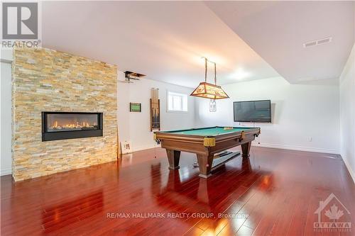 800 Old Highway 17 Road, Prescott And Russell, ON - Indoor Photo Showing Other Room With Fireplace