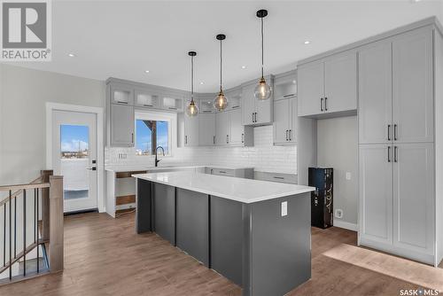 107 Rider Place, Dundurn Rm No. 314, SK - Indoor Photo Showing Kitchen With Upgraded Kitchen