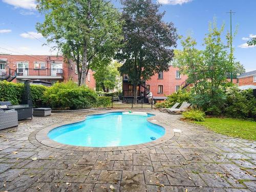 Piscine - 10190  - 10192 Av. D'Auteuil, Montréal (Ahuntsic-Cartierville), QC - Outdoor With In Ground Pool With Backyard