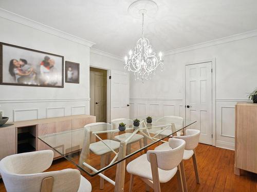 Master bedroom - 10190  - 10192 Av. D'Auteuil, Montréal (Ahuntsic-Cartierville), QC - Indoor Photo Showing Dining Room