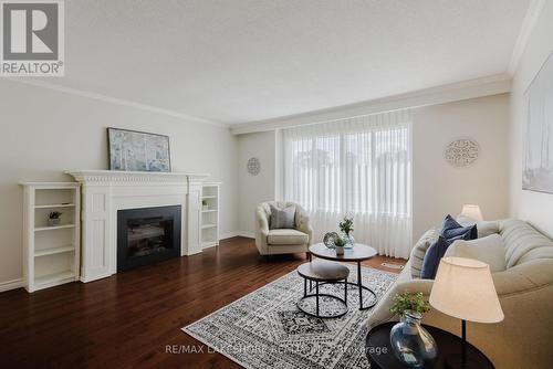 536 Maher Crescent, Cobourg, ON - Indoor Photo Showing Living Room With Fireplace