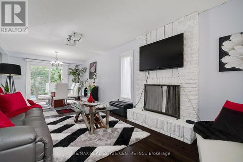 1865 Malden Crescent, Pickering, ON - Indoor Photo Showing Living Room With Fireplace