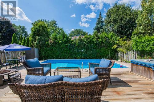 1865 Malden Crescent, Pickering, ON - Outdoor With In Ground Pool With Deck Patio Veranda With Backyard