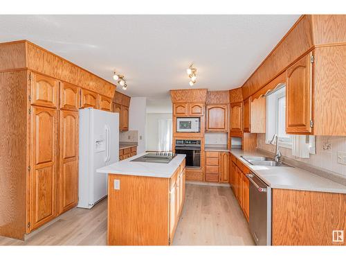 2308 113 St Nw, Edmonton, AB - Indoor Photo Showing Kitchen With Double Sink