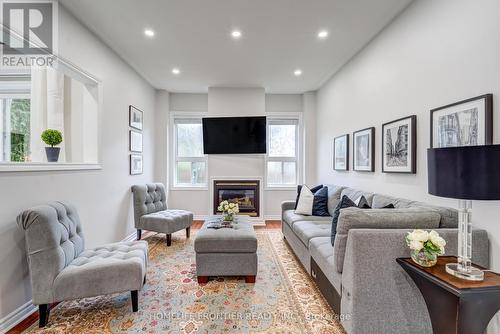 779 Best Circle, Newmarket, ON - Indoor Photo Showing Living Room With Fireplace