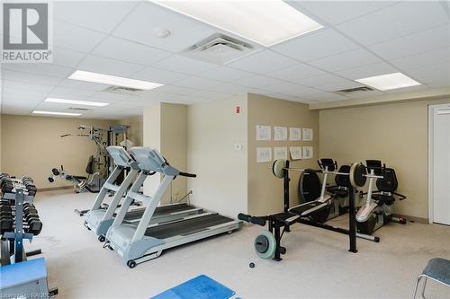 221 Adelaide Street Unit# 304, Southampton, ON - Indoor Photo Showing Gym Room