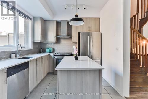 13 Caroline Carpenter Grove, Toronto, ON - Indoor Photo Showing Kitchen With Stainless Steel Kitchen With Upgraded Kitchen