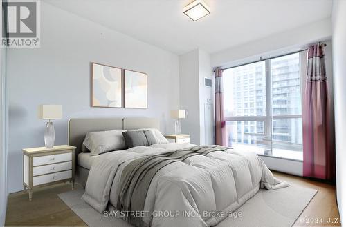 903 - 195 Bonis Avenue, Toronto, ON - Indoor Photo Showing Bedroom