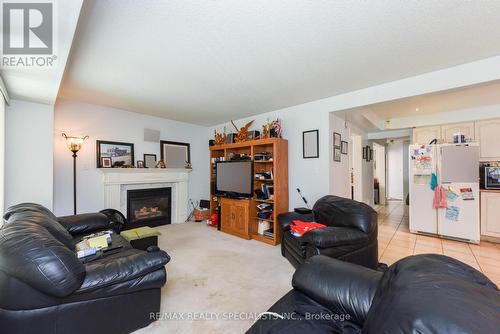 107 Seclusion Crescent, Brampton, ON - Indoor Photo Showing Living Room With Fireplace