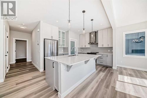 336 Beltmont Park Sw, Calgary, AB - Indoor Photo Showing Kitchen With Stainless Steel Kitchen With Upgraded Kitchen