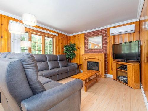 Salon - 1091 Ch. Du Lac-Paquet E., Rivière-Rouge, QC - Indoor Photo Showing Living Room With Fireplace