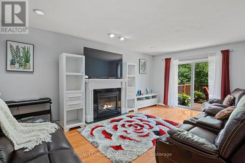 64 Parkview Heights, Quinte West, ON - Indoor Photo Showing Living Room With Fireplace