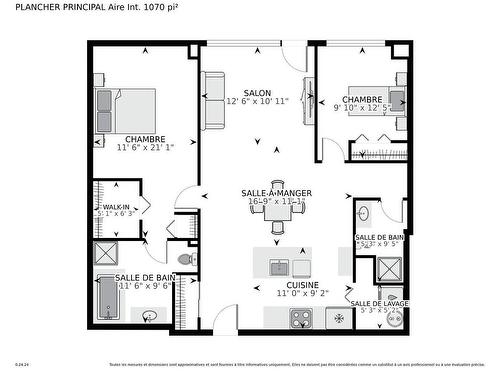 Plan (croquis) - 105-201 Ch. De La Pointe-Sud, Montréal (Verdun/Île-Des-Soeurs), QC - Other