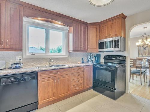 Cuisine - 1110 Rue Bel-Air, Gatineau (Gatineau), QC - Indoor Photo Showing Kitchen With Double Sink