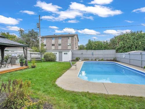 Backyard - 1110 Rue Bel-Air, Gatineau (Gatineau), QC - Outdoor With In Ground Pool With Backyard