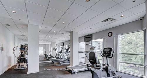 1602-18 Spring Garden Ave, Toronto, ON - Indoor Photo Showing Gym Room