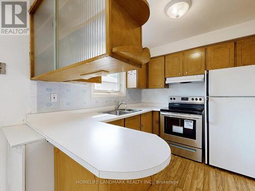 26 Roywood Drive, Toronto, ON - Indoor Photo Showing Kitchen With Double Sink