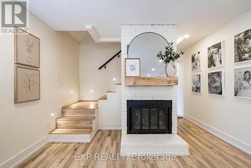 7 Lambs Lane, Clarington (Bowmanville), ON - Indoor With Fireplace