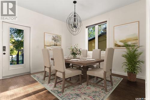 805 Boyle Street, Indian Head, SK - Indoor Photo Showing Dining Room