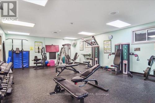 604 - 1110 Walden Circle, Mississauga, ON - Indoor Photo Showing Gym Room