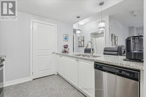 105 - 2388 Khalsa Gate, Oakville, ON - Indoor Photo Showing Kitchen With Double Sink